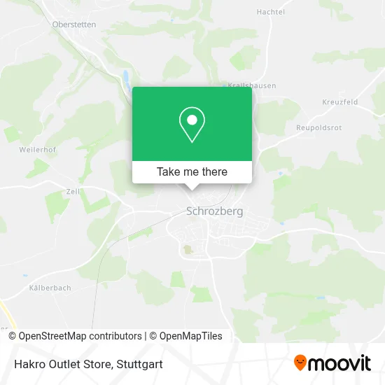 Hakro Outlet Store map