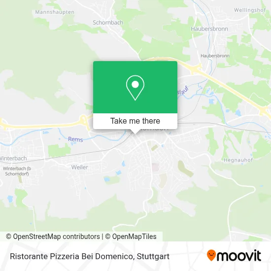Ristorante Pizzeria Bei Domenico map