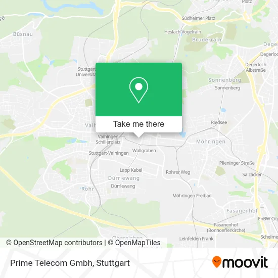 Prime Telecom Gmbh map