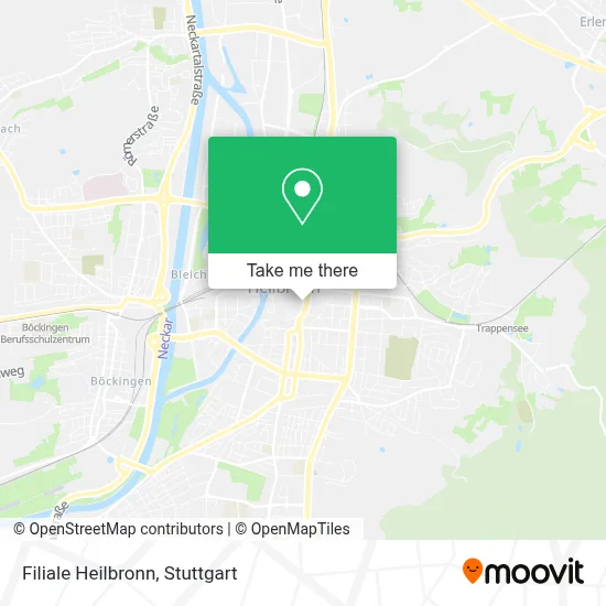 Filiale Heilbronn map