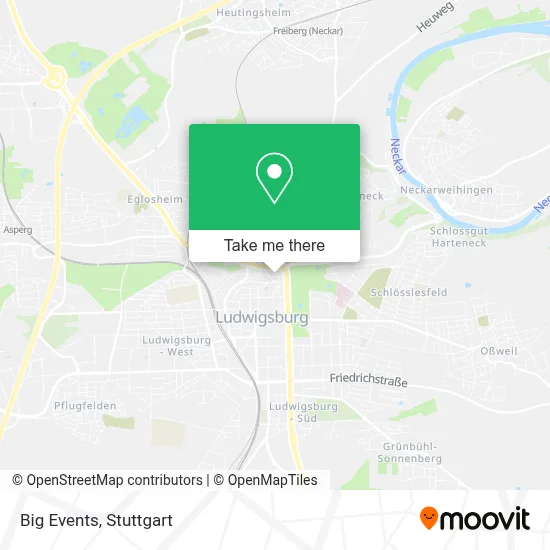 Big Events map