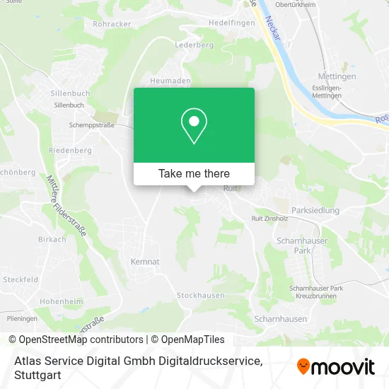 Atlas Service Digital Gmbh Digitaldruckservice map