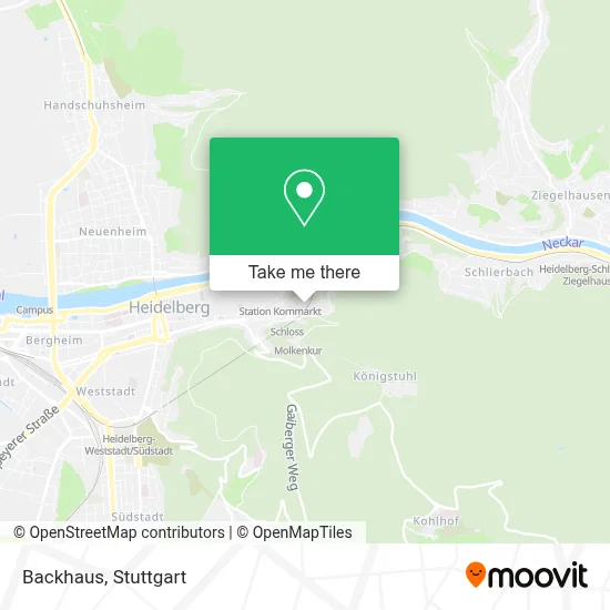 Backhaus map