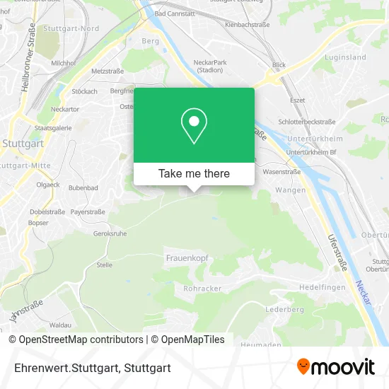 Ehrenwert.Stuttgart map