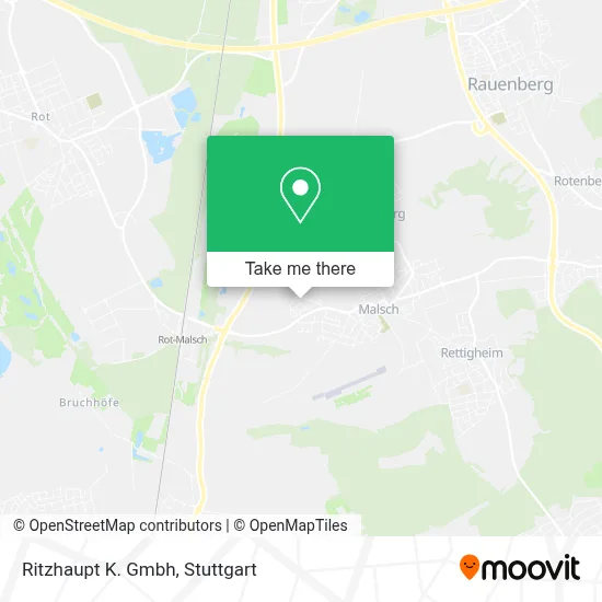 Ritzhaupt K. Gmbh map