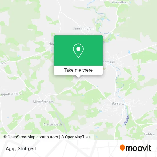 Agip map