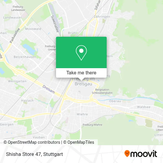 Shisha Store 47 map