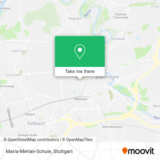 Maria-Merian-Schule map