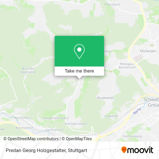 Predan Georg Holzgestalter map