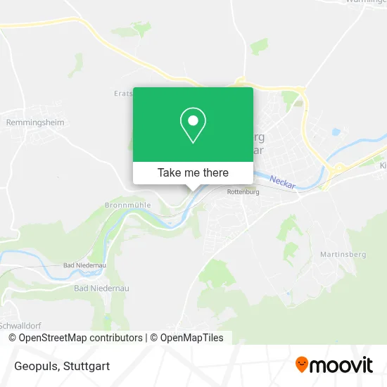 Geopuls map