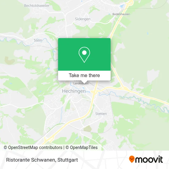 Ristorante Schwanen map
