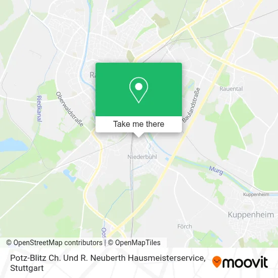 Potz-Blitz Ch. Und R. Neuberth Hausmeisterservice map