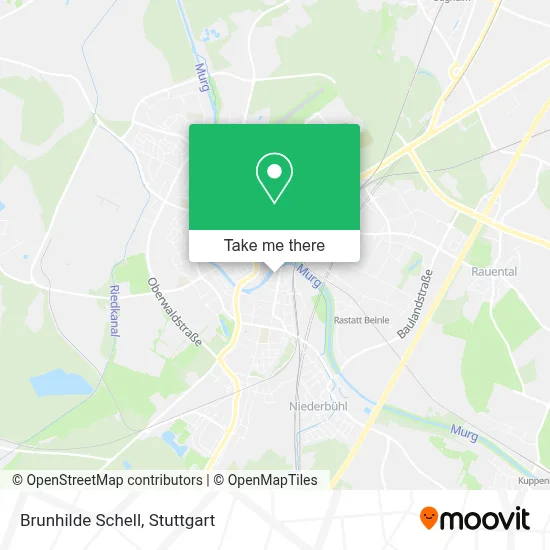 Brunhilde Schell map