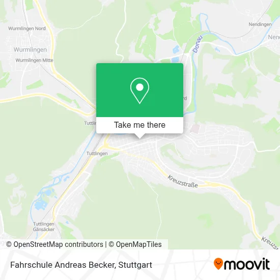 Fahrschule Andreas Becker map