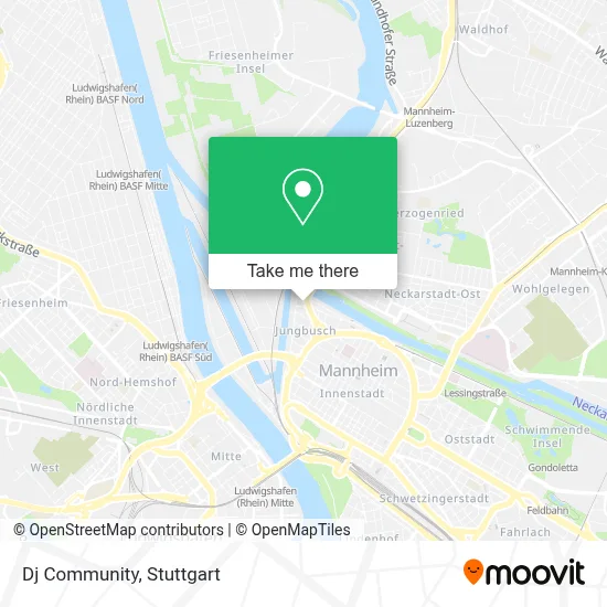 Dj Community map