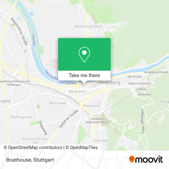 Bootshaus map