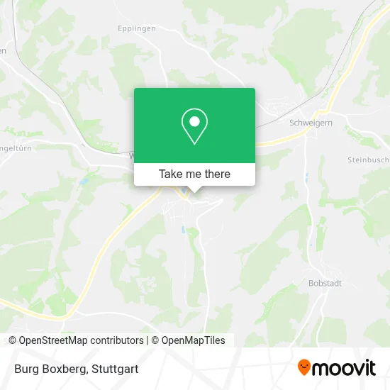 Burg Boxberg map