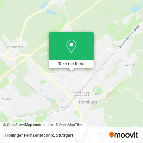 Hollinger Fernsehtechnik map