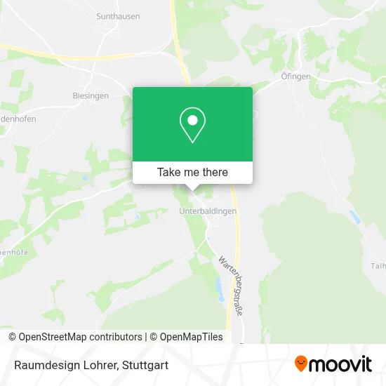 Raumdesign Lohrer map