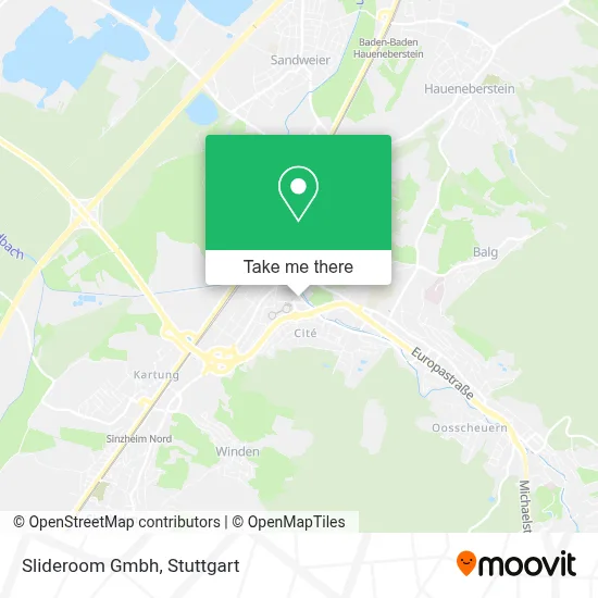 Slideroom Gmbh map