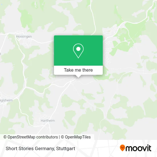 Short Stories Germany map