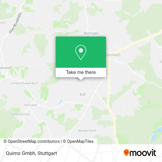 Quimo Gmbh map