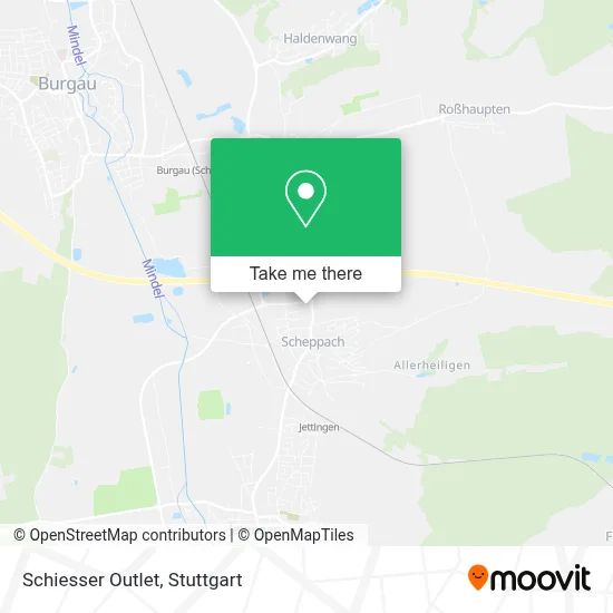 Schiesser Outlet map