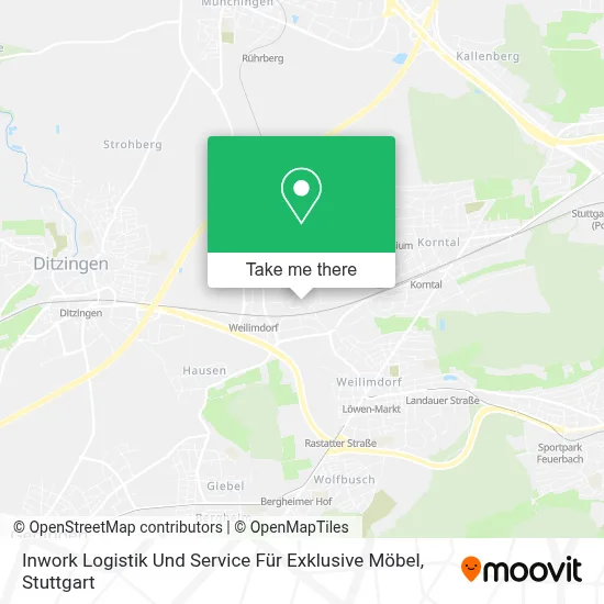 Inwork Logistik Und Service Für Exklusive Möbel map