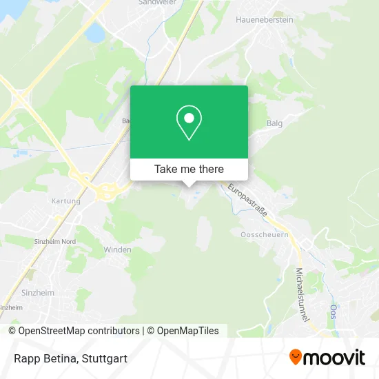 Rapp Betina map