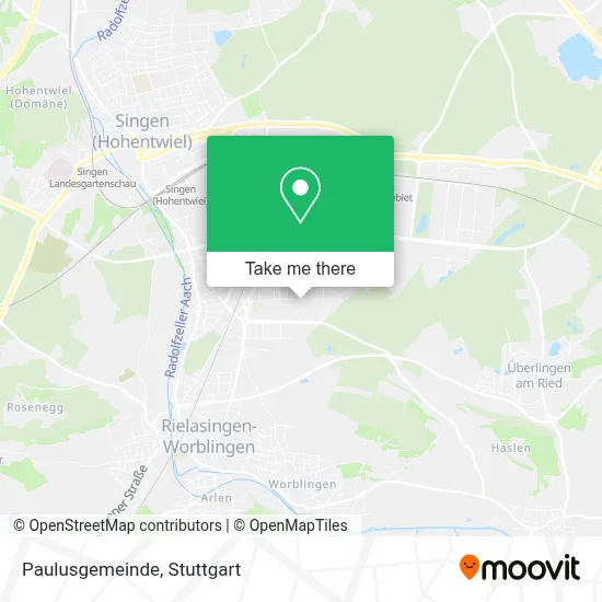 Paulusgemeinde map
