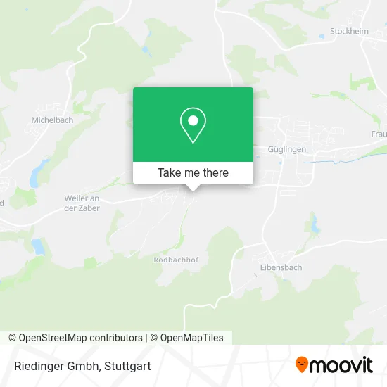 Riedinger Gmbh map