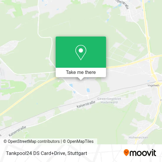 Tankpool24 DS Card+Drive map