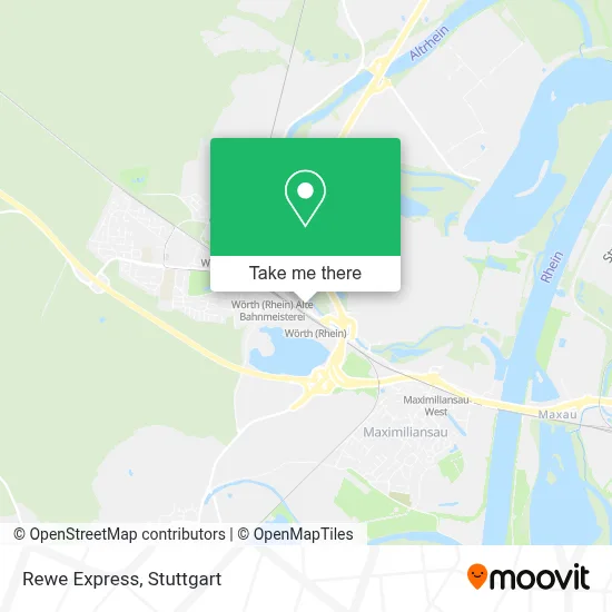 Rewe Express map