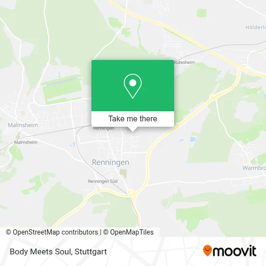 Body Meets Soul map