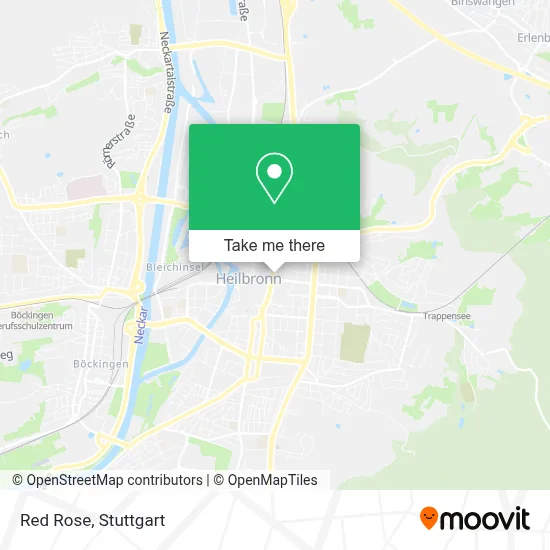 Red Rose map