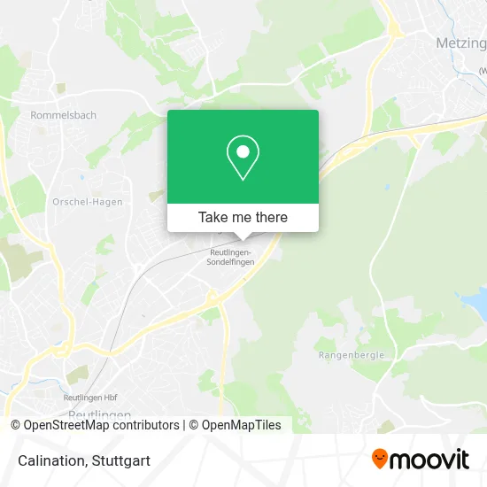 Calination map