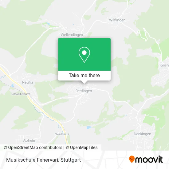 Musikschule Fehervari map