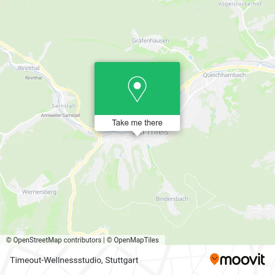Timeout-Wellnessstudio map
