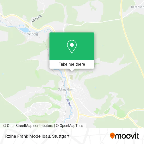 Rziha Frank Modellbau map