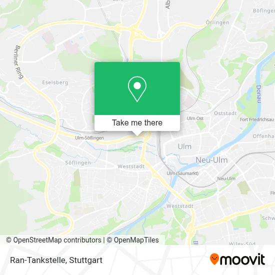 Ran-Tankstelle map