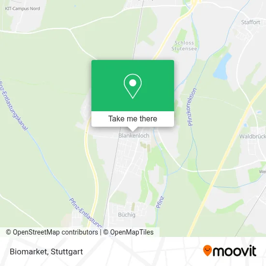Biomarkt map