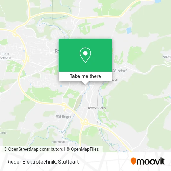 Rieger Elektrotechnik map