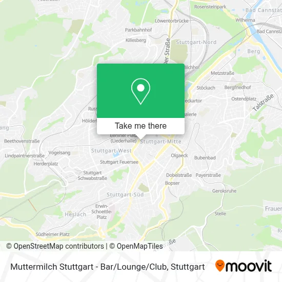 Muttermilch Stuttgart - Bar / Lounge / Club map