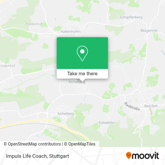 Impuls Life Coach map