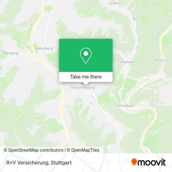 R+V Versicherung map
