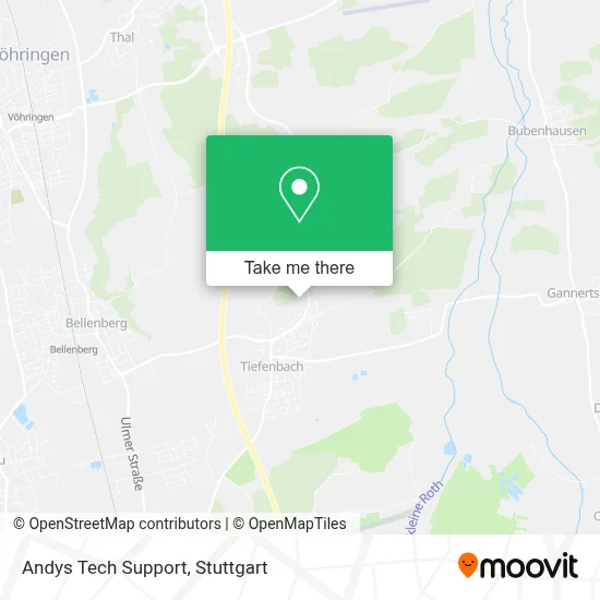 Andys Tech Support map