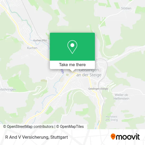 R And V Versicherung map