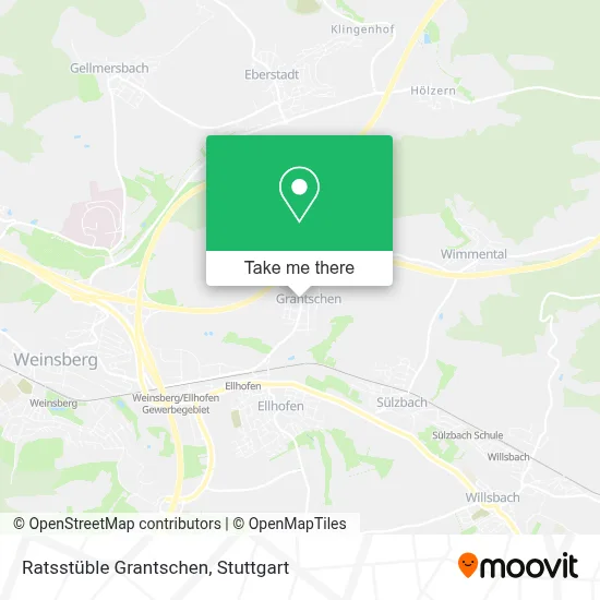 Ratsstüble Grantschen map