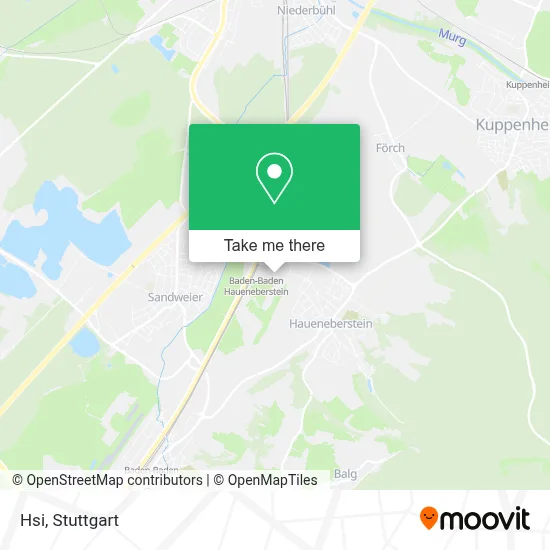 Hsi map
