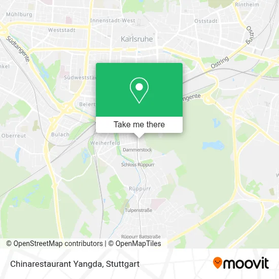 Chinarestaurant Yangda map